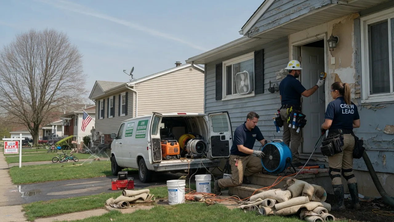 Flood Cleanup in Ivor, VA near me