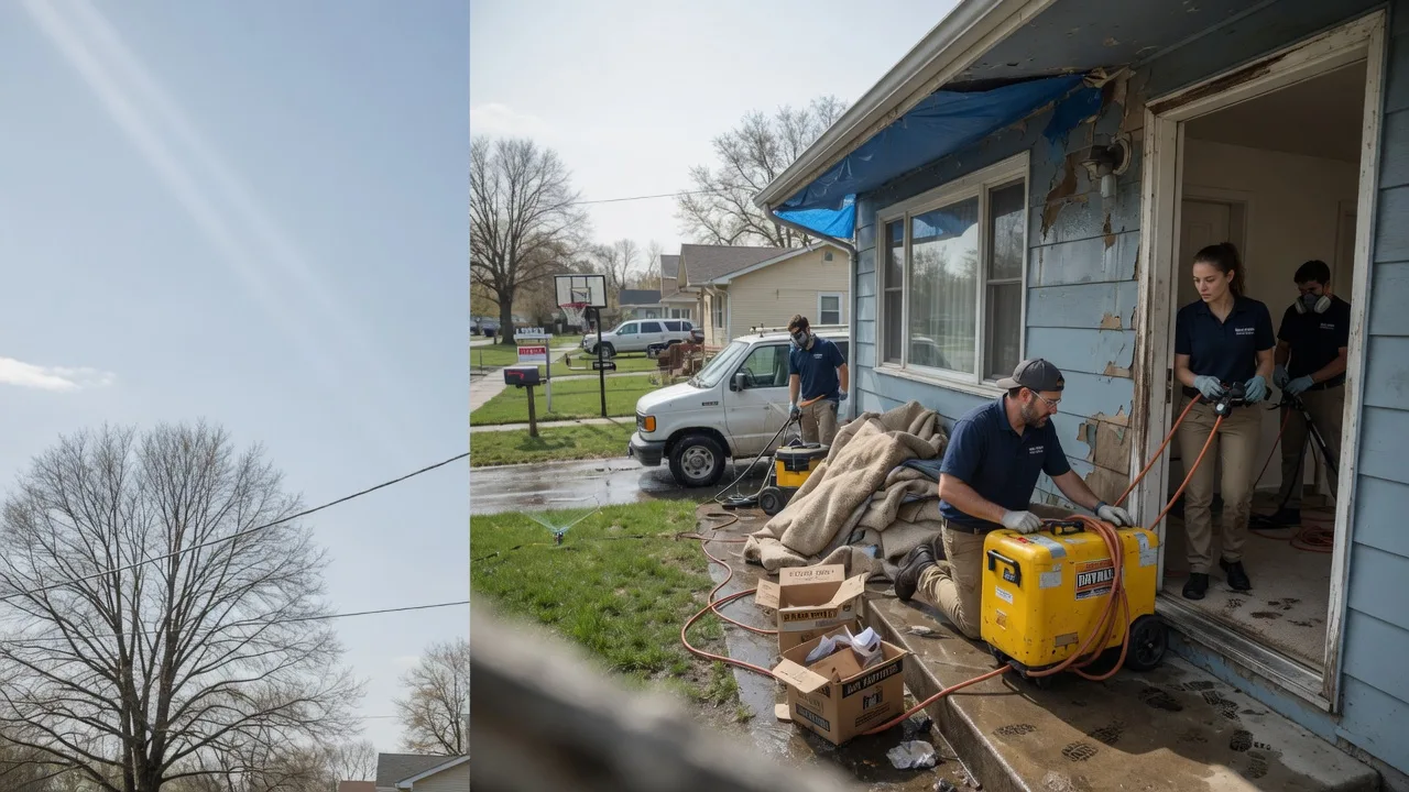 Basement Flood Cleanup in Ivor, VA near me